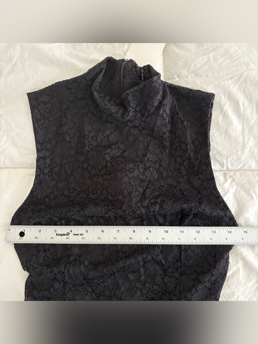 Zara‎ Sleeveless Lace Bubble Skirt Mini Dress Small New Going Out - Picture 11 of 16